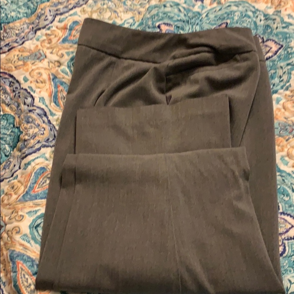 Gray dress pants